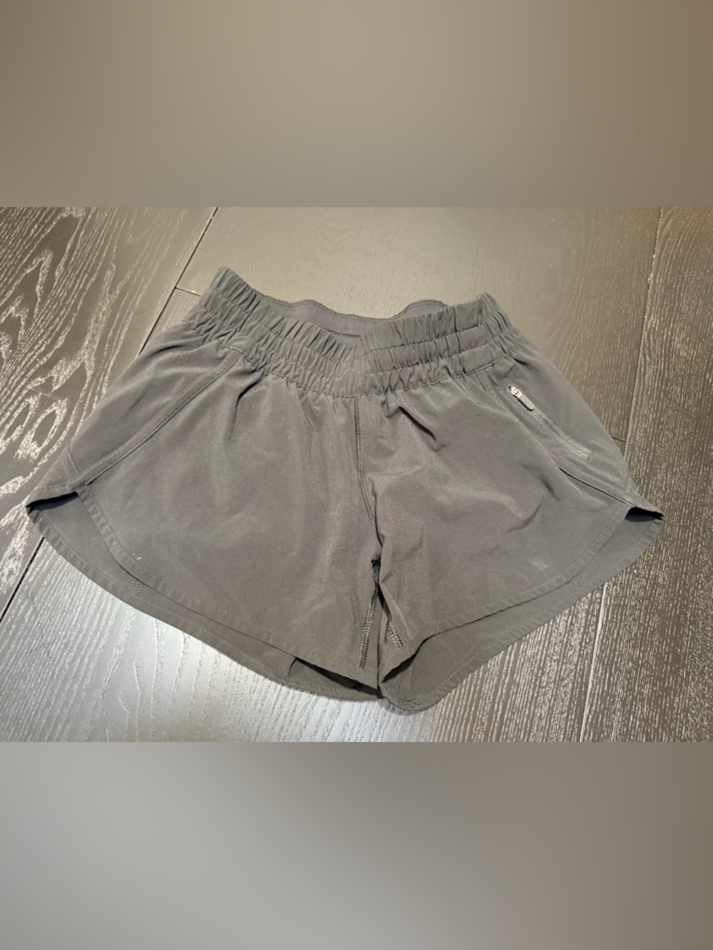 lululemon athletica Black Women's Elastic Waist Running Shorts